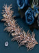 Sparkly Brides Luxury Rhinestone Hair Accessories Tassel Hair Chain Accessories , HP490