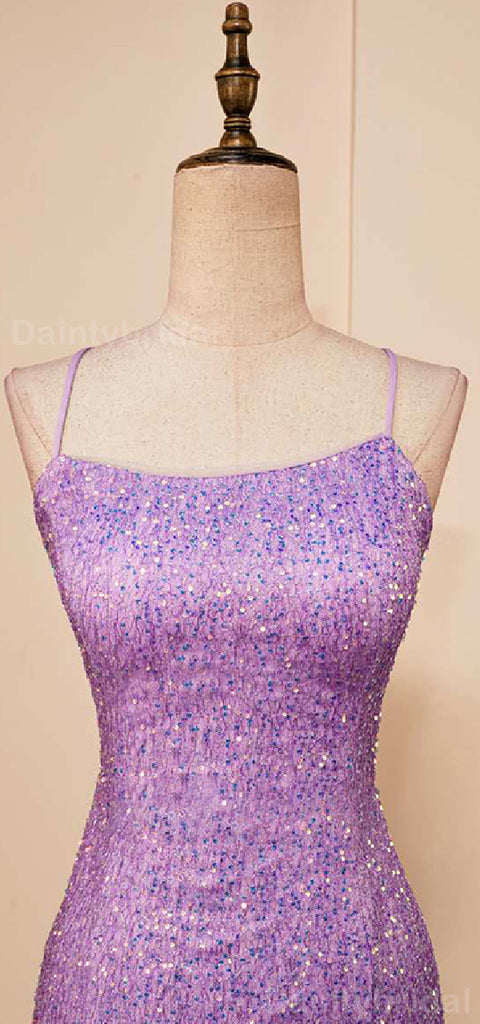 Elegant Spaghetti Straps Mermaid Short Homecoming Dresses Online, HD0723