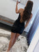 Sparkly Spaghetti Straps Mermaid Short Homecoming Dresses Online, HD0724