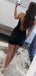 Sparkly Spaghetti Straps Mermaid Short Homecoming Dresses Online, HD0724