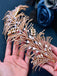 Sparkly Brides Luxury Rhinestone Hair Accessories Tassel Hair Chain Accessories , HP490