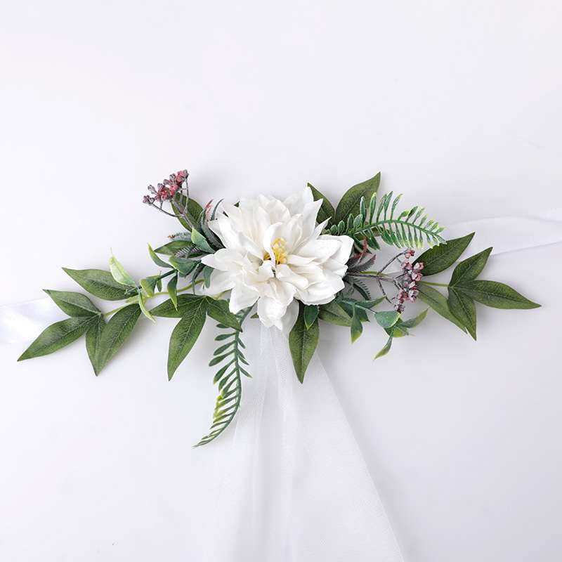 New Creative Style Hotel Wedding Decoration Chair Back Flower Mori  Outdoor Flower, CF17026