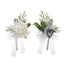 Mori Wrist Flower Wedding Corsage Creative Fresh White Wrist Flower, CG6658