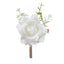 Wedding Groom Groomsman Corsage Wedding Simulation Corsage Banquet Bride White Wrist Flower, CG61496