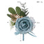 Wrist Flowers Champagne Green Leaf Hand Flowers Men Corsage Clothing Accessories, CG61464