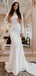 Sexy Mermaid Halter Open Back Satin Wedding Dresses.DB10053