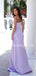 Sexy Spaghetti Strap Side Slit Long Prom Dresses Evening Dresses.DB10540