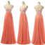 Junior Pretty Spaghetti Strap Empire Waist Sweetheart A Line Appliques Long Floor Length Bridesmaid Dresses, WG16
