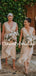 Sexy V-neck Side Slit Long Bridesmaid Dresses.DB10768