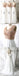 Mismatched Sequin Top White Chiffon Sleeveless Long Column Bridesmaid Dresses For Wedding, WG17