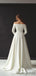 Sweetheart Long Sleeves A-line Zipper Up Prom Dresses.DB10166
