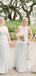 Simple Sweetheart A-line Chiffon Floor-length Long Bridesmaid Dresses.DB10775