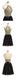 Newest Unique Beading Halter Lace Appliques Top  Black Chiffon Skirt Open Back Homecoming Dress,BD0141