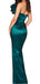 New Arrival Strajght Side Slit Satin Long Prom Dresses Evening Dresses.DB10543