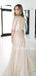 Charming 1/2 Sleeve Scoop Neck Sequin Long Prom Dresses Evening Dresses.DB10502