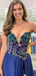 Sexy Sweetheart Side Slit Prom Dresses Evening Dresses With Long Train.DB10788