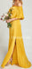 Charming Straight Side Slit Soft Satin Long Bridesmaid Dresses.DB10651
