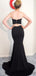 Sweetheart Two Piece Mermaid Long Prom Dresses Evening Dresses.DB10318
