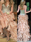 New Sweetheart Vintage Unique For Teens Sparkly Bohemian Long Prom Dresses.  DB0067