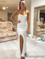 Sleeveless Slit Mermaid Long  Prom Dresses Evening Dresses.DB10263