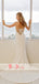Elegant Mermaid See Through Tulle With Beads Rhinestone Back Wedding Dresses,DB0147