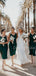 Sexy V-neck Knee Length Bridesmaid Dresses.DB10464