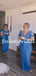 Simple Mermaid V-neck Sexy Long Bridesmaid Dresses.DB10763