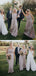 Mismatched A-line Simple Floor-length Long Bridesmaid Dresses.DB10830