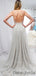 Sexy Deep V-neck Open Back Prom Dresses Evening Dresses.DB10289