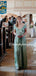 Best Off-shoulder Floor-length Jersey Evening Dresses Party Long Bridesmaid Dresses.DB10658