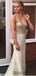 Sexy V-neck Mermaid Lace Long Prom Dresses Evening Dresses.DB10315