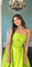 Charming Straight Satin A-line Long Prom Dresses Evening Dresses.DB10569