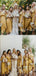 New Arrival V-neck Long High-low Bridesmaid Dresses.DB10390