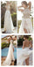 Charming Popular Backless Sexy Side Split Lace Beading Chiffon Wedding Party Prom Dresses, PD0018