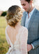 Classic Lace Top Tulle Ball Gown Long Sleeves Wedding Dresses,DB0154