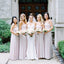 Elegant Pleating Strapless Simple A-line Cheap Bridesmaid Dresses, WG37