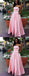 Pink Satin Beaded Pockets Strapless Ball Gown Sweet-16 Prom Dresses, DB1127