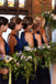 Royal Blue Jewel Neckline Sleeveless Long Bridesmaid Dresses, WG06