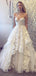 Sweetheart Strapless Lace Tulle Ruffles With Train Wedding Dresses,DB0161