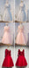 Light Grey Elegant Three-quarter Illusion Sleeve Appliques Beads V-neck  Lace Up Back  Tea-Length Homecoming Dress,BD0119