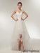 Copy of Copy of Popular white v-neck spaghetti strap lace up back tulle pretty wedding dress .DB0097