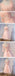 Light Grey Elegant Three-quarter Illusion Sleeve Appliques Beads V-neck  Lace Up Back  Tea-Length Homecoming Dress,BD0119