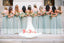 Mismatched Fashion Tiffany Blue Chiffon Elegant Sleeveless A-line Cheap Bridesmaid Dresses,DB098
