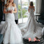 Popular Off The Shoulder Lace Appliques Stunning Mermaid With Train  Wedding Dresses,DB0119