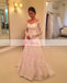 Gorgeous Lace Appliques Unique Long Flare Sleeve A-Line With Chapel Train Wedding Dresses,DB0125