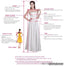 Charming Bateau 3/4 Sleeves A-Line With Train Long Wedding Dresses.DB10054