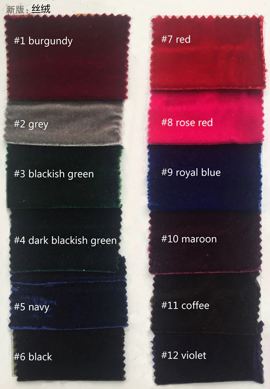 Tea Length Black Velvet Long Prom Dress Evening Dress, OL604