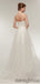 Popular white v-neck spaghetti strap lace up back organza pretty weeding dress .DB0097