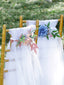 New Creative Style Hotel Wedding Decoration Chair Back Flower Mori  Outdoor Flower, CF17026