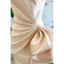 Elegant Straight Neck Mermaid Satin Long Bridesmaid Dresses Online, BG755